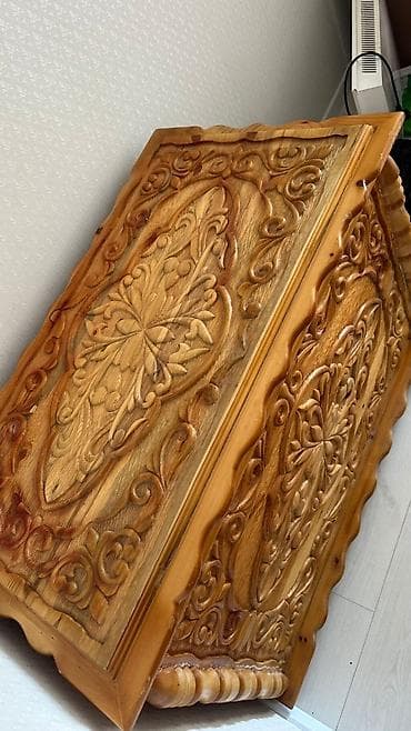 сундук для приданного: Сундук, Новый, Для приданого невесты, Дерево, цвет - Коричневый — 2