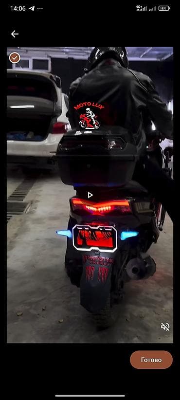 номерная рамка: Светотюнинг и аксессуары для скутеров/мотоциклов - Установка — 4