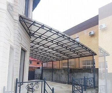 дополнительное освещение на авто: Навес, Арочный, Металл, Поликарбонат, Установка — 4