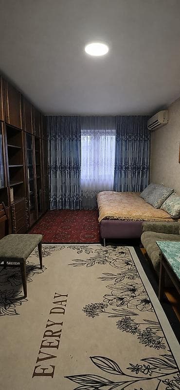 манаса: 2 комнаты, 41 м², Бишкек Парк ТРЦ 104 серия, 3 этаж, Старый ремонт — 7