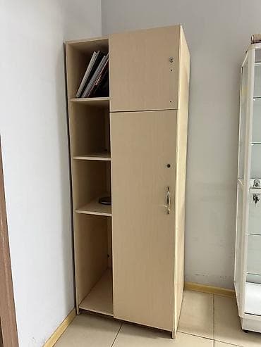 Офисные кресла: Офисный шкаф, Б/у, ЛДСП — 5