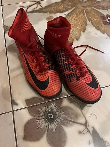 nike react: Мужские кроссовки, 40.5, 41, Nike, Б/у, цвет - Красный, Самовывоз, Платная доставка — 1