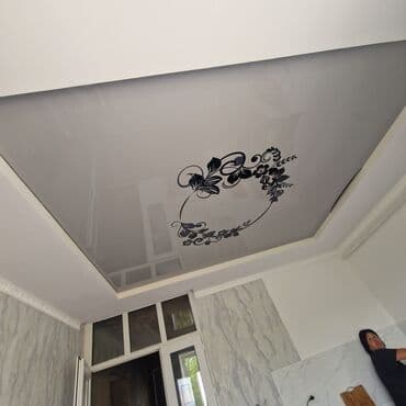 Натяжной потолок: Натяжной потолок Глянцевое, Матовое, 3D потолки Монтаж, Гарантия, Демонтаж — 3