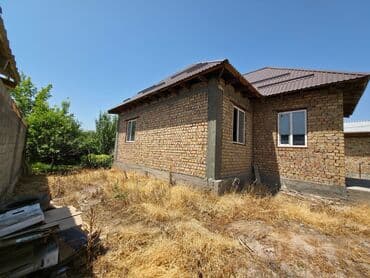 село учхоз кыргызстан: Дом, 80 м², 2 комнаты, Собственник, ПСО (под самоотделку) — 1