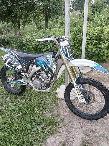 на мото: Yamaha yz 450 2007год — 1