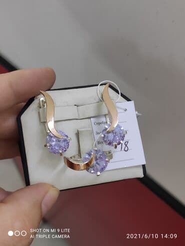 свадебные наборы ручной: Набор украшений, Проба 925, Женские, Новый — 9