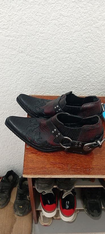 Мужские туфли, 42, AIMEINI, Новый, цвет - Черный, Самовывоз at lalafo.kg Мужские туфли, 42, AIMEINI, Новый, цвет - Черный, Самовывоз