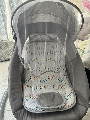 купити сейф бу: Детский шезлонг, Б/у, Электронная, Другой материал, цвет - Серый — 2