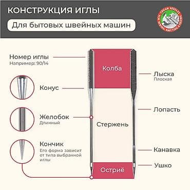 игла для вышивки: Иглы Organ Супер стрейч 5/75 Для шитья изделий из трикотажа подойдут — 9