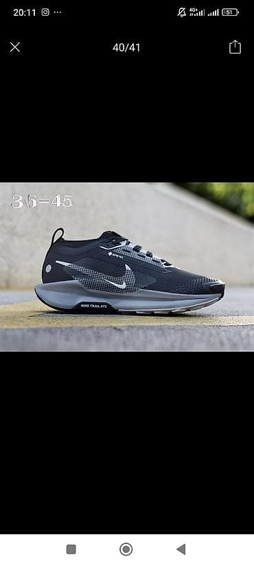 nike react: Мужские кроссовки, 42, Nike, Новый, цвет - Черный, Самовывоз, Платная доставка — 4