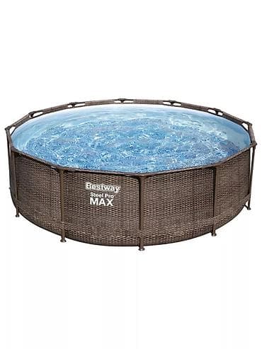 для бассейнов: 🔥 ХИТ ЛЕТА — Bestway Steel Pro Max 📌 Артикул: 5614X Большой бассейн — 8
