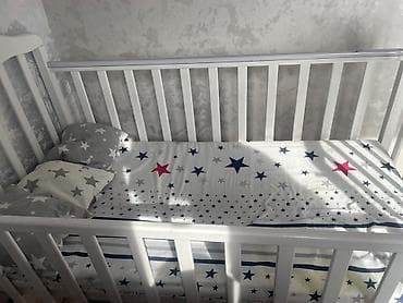 Детская мебель: Детская односпальная кровать, Для девочки, Для мальчика, С матрасом, Дерево, Самовывоз — 7