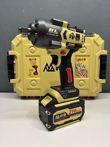 Аккумуляторный ударный гайковерт 21V MAX - Бесщеточный двигатель (BL