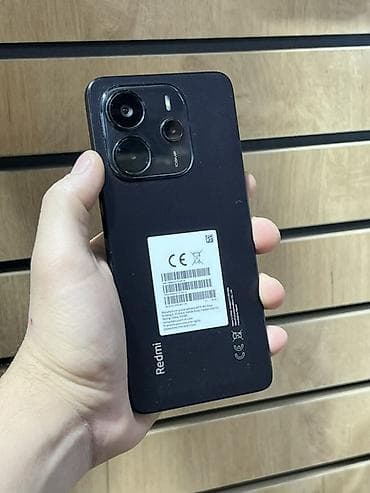 Redmi, Redmi Note 14, Б/у, 128 ГБ, цвет - Черный, 1 SIM, 2 SIM, eSIM