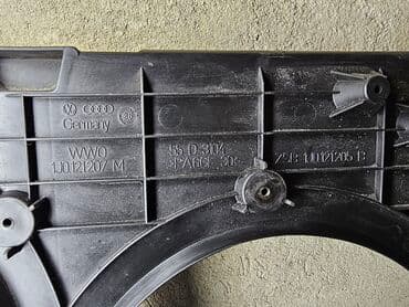 вентилятор охлаждения радиатора гольф 4: Диффузор Volkswagen 1998 г., Б/у, Оригинал, Германия — 6