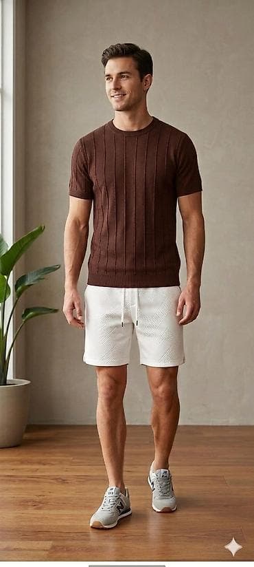 рубашка черный: Мужской комплект для повседневного образа: 1) Батник-футболка XL - — 3