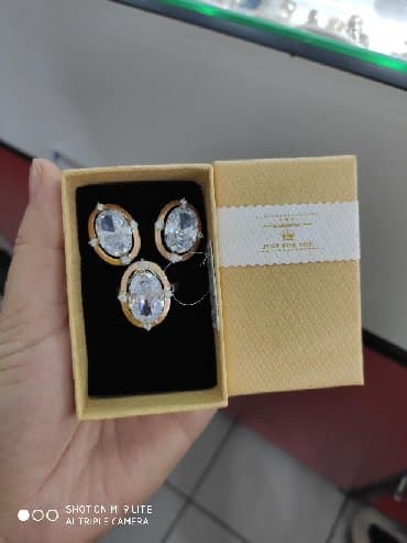 свадебные наборы ручной: Набор украшений, Проба 925, Женские, Новый — 2