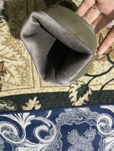 сапоги из натурального меха и кожи: Сапоги, 39, Timberland, Новый, цвет - Зеленый, Самовывоз, Платная доставка — 4