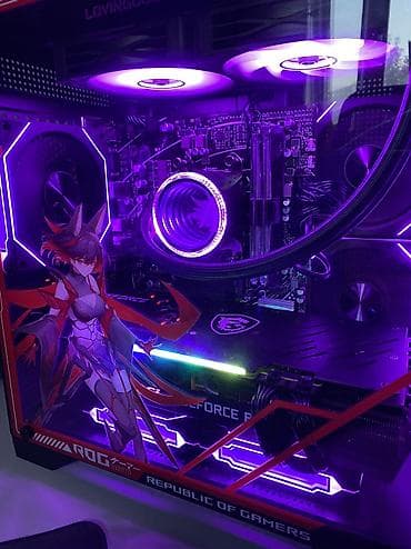 ajazz: Компьютер, ядер - 6, ОЗУ 32 ГБ, Игровой, Б/у, AMD Ryzen 5, NVIDIA GeForce RTX 3070, NVMe — 3