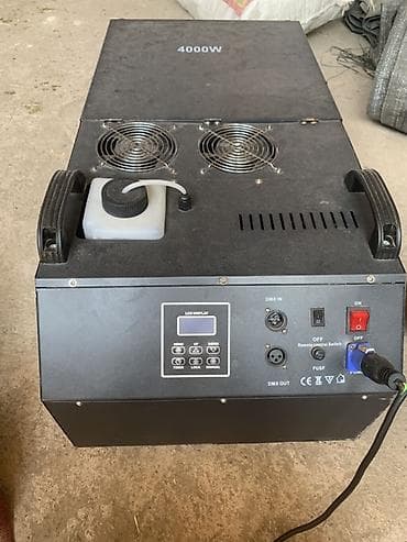 воздушный ключ: Мощная низко-температурная дым-машина 4000W (low fog) - Мощность — 1