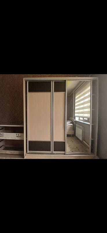 Продается комплект мебели и сантехники для дома: шкаф-купе, душевая at lalafo.kg Продается комплект мебели и сантехники для дома: шкаф-купе, душевая