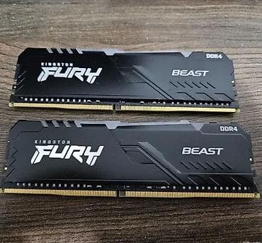 Техника и электроника: Оперативная память 64GB Kingston FURY Beast DDR4 3600 Mhz RGB— — 1