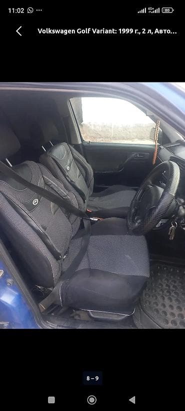 голыф 2: Volkswagen Golf Variant: 1999 г., 2 л, Автомат, Универсал — 8
