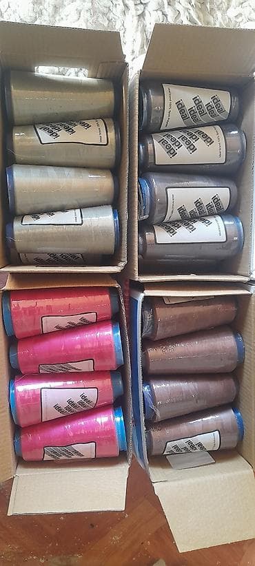 этикет: Нитки для промышленного и бытового пошива в коробках. - Тип: швейные — 5