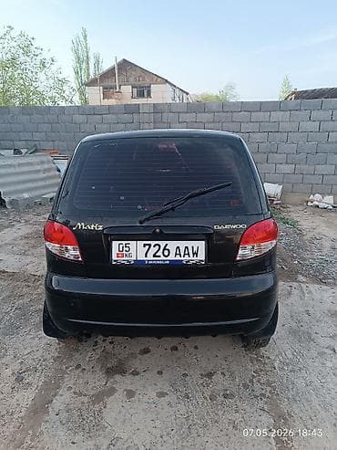 Продажа авто: Daewoo Matiz: 2013 г., 0.8 л, Механика, Бензин, Хэтчбэк — 4