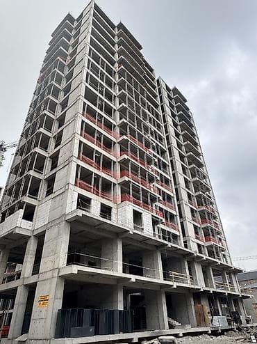 элитные квартиры бишкек: 2 комнаты, 78 м², Элитка, 16 этаж, Готовая ПСО (под самоотделку) — 4