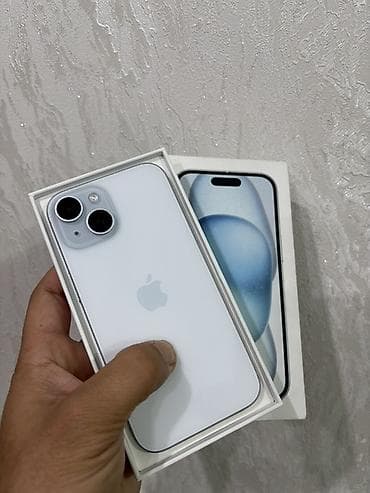 айфон 7 с: IPhone 15, Б/у, 128 ГБ, Белый, Коробка, 99 % — 6