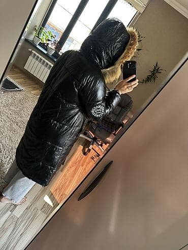 chemodany бишкек фото: Стёганое зимнее пальто-пуховик женское - Цвет: серебристо-серый, с — 6