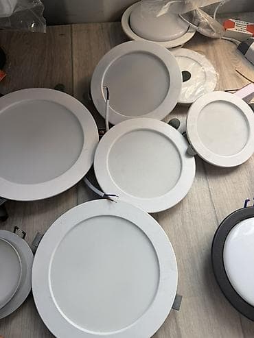 led панель: Встраиваемые светодиодные панели FAN (серия HS007) - Тип: круглые LED — 2