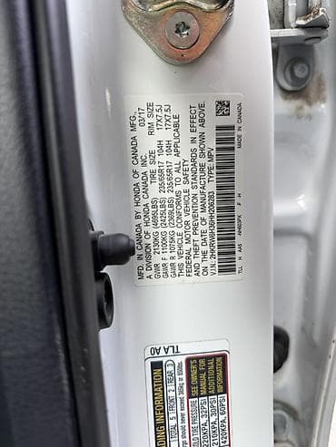 lexus e350: Honda CR-V: 2017 г., 2.4 л, Автомат, Бензин, Кроссовер — 10