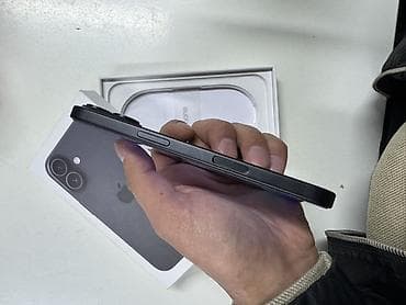 айфон телефон бу: IPhone 16, Б/у, 256 ГБ, Черный, Коробка, 100 % — 3