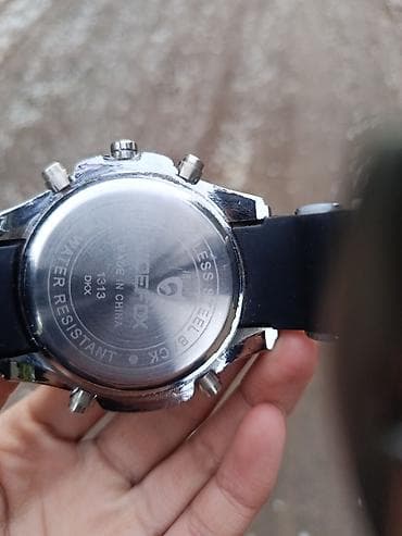 Жеке буюмдар: Спорттук сааттар саат, Таймер жана секунда өлчөгүч, Суу өткөрбөөчү, Эркектердики, Колдонулган — 3