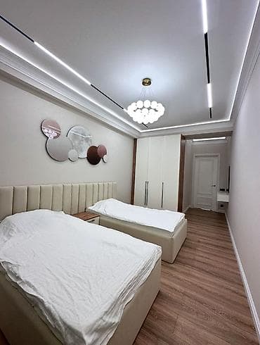 flat osh: 3 комнаты, 106 м², 11 этаж, Дизайнерский ремонт — 4