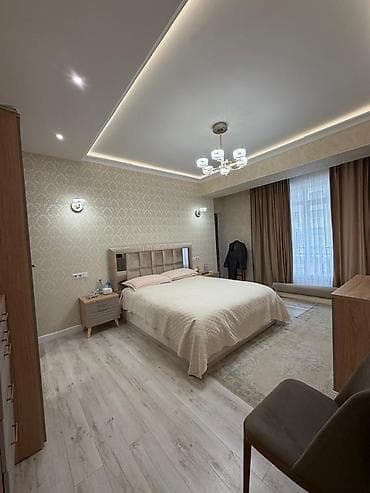 3 комнаты, 93 м², Асанбай мкр Элитка, 3 этаж, Евроремонт