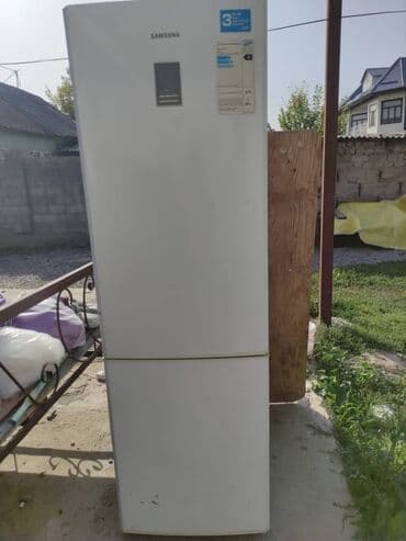 ремонт посудомоечных машин бишкек: Холодильник Samsung, двухкамерный, белый. Особенности: - Верхняя — 2