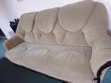 Комплект мягкой мебели, цвет - Бежевый