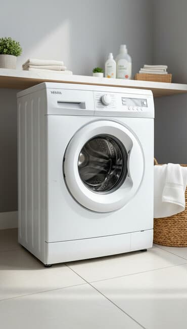 авто бувер: Стиральная машина Vestel, Б/у, Автомат, До 5 кг — 1
