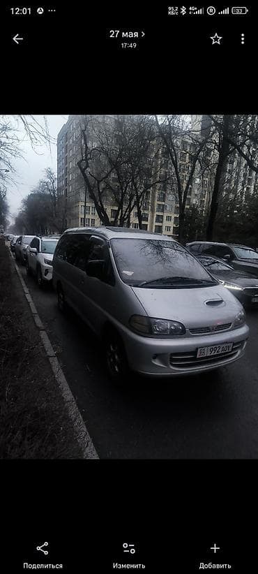 mitsubishi eclipse: Mitsubishi Space Gear: 1996 г., 2.5 л, Автомат, Дизель, Минивэн — 7