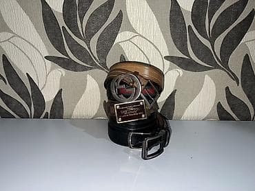 louis vuitton: Ремень, Gucci, Материал: Натуральная кожа, Мужские — 1