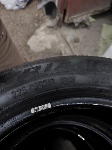 lexus 320: Шины 225 / 55 / R 17, Лето, Б/у, Комплект, Легковые, TRIANGLE — 5