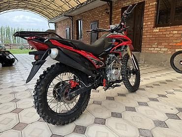 клапан мот: Мотоцикл эндуро/кросс BamX 300 типа, красно‑чёрный. Характеристики и — 3