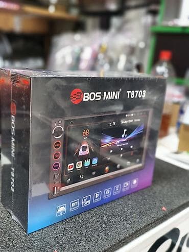 Магнитолы: BOS-MINI T8703 — автомобильная мультимедийная магнитола с сенсорным — 1