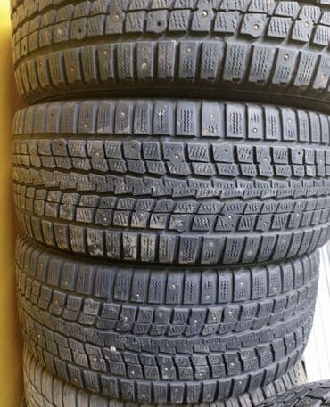 шины на спринтер 16с: Шины 205 / 55 / R 16, Зимняя шипованная, Б/у, Комплект, Легковые, Япония, DUNLOP — 3