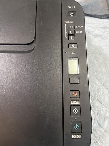 МФУ Canon PIXMA G3410 с системой непрерывной подачи чернил (встроенные — 4