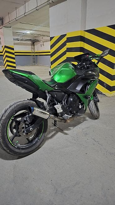 м8 стант: Продается стильный и ухоженный Kawasaki Ninja 650 💚🏍️ — Год: 2017 — — 3