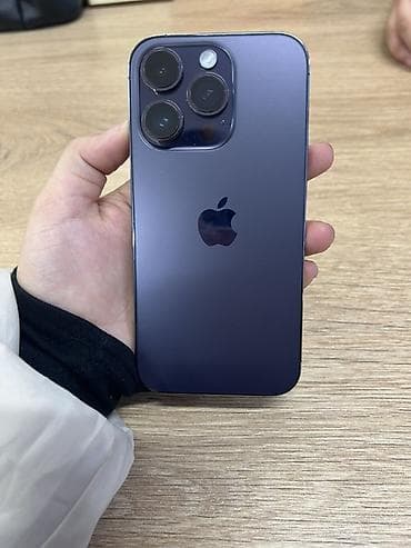 iphone 7 pro: IPhone 14 Pro, Б/у, 128 ГБ, Deep Purple, Чехол — 3